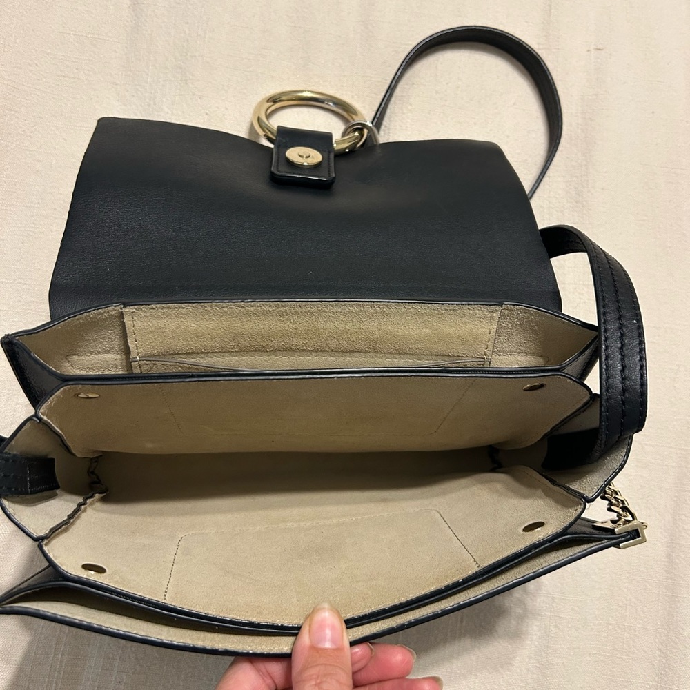Chloe Faye Small Leather Crossbody - Picture 5 of 12